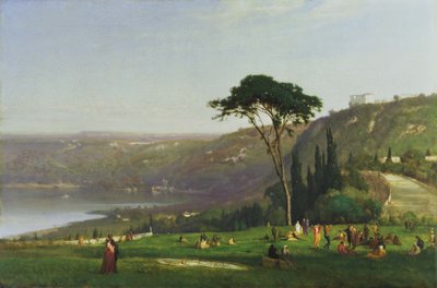 Lake Albano by George Inness
